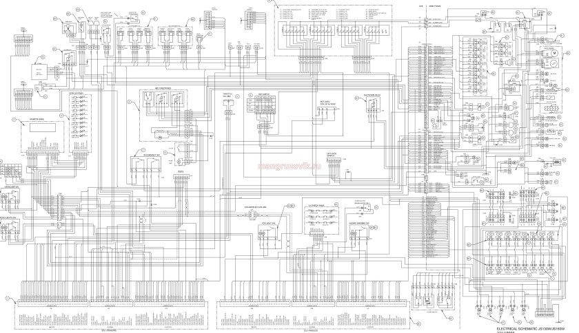 Электросхему экскаватора Hyundai 170