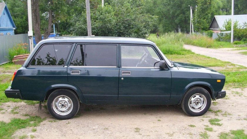 ВАЗ 2104 зеленая
