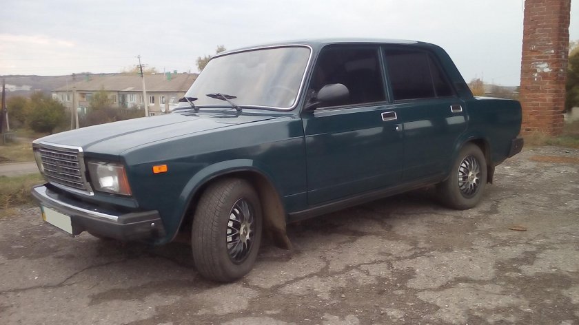 Ваз 2107 цвет мурена