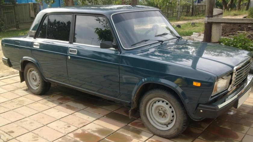 ВАЗ 2107 цвет мурена