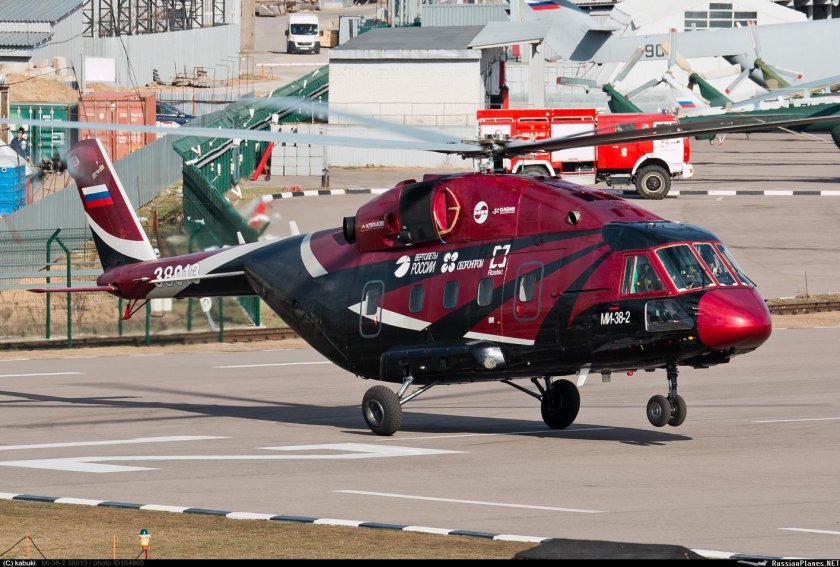 Вертолет ми-38т