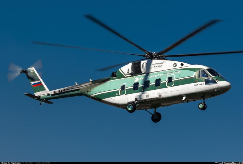 Вертолет ми-38т