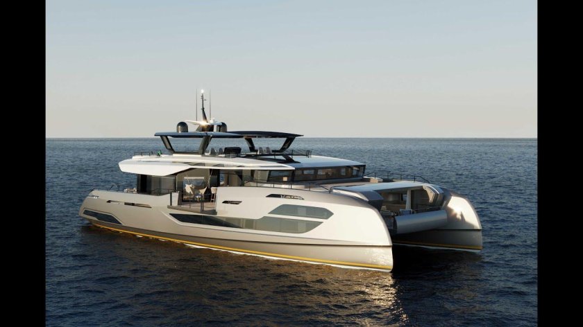 Яхта катамаран