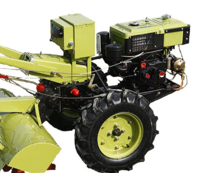 Мотоблок дизельный Tata tt121е (ЗУБР) 15 Л.С