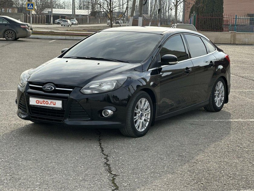 Форд фокус 3 седан черный