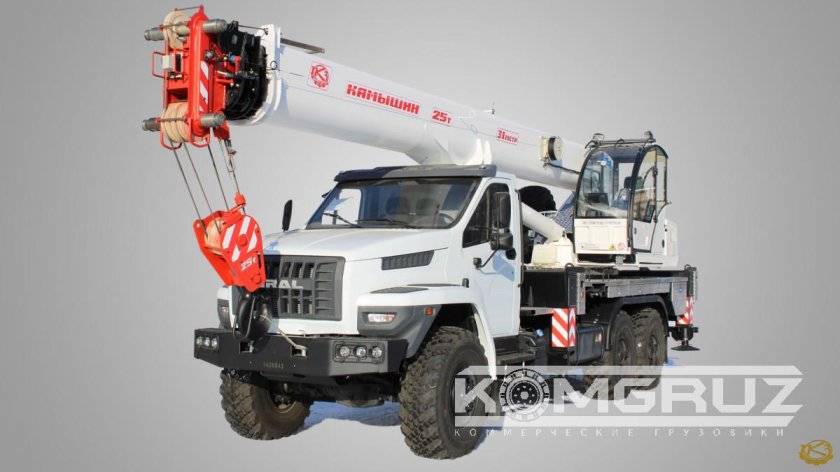 Автокраны Урал КС 55713
