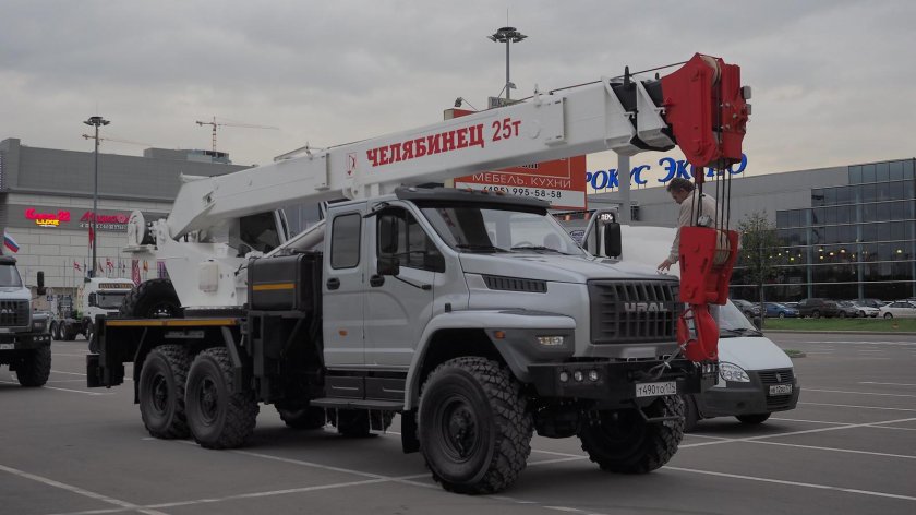 Автокран Урал Некст Челябинец