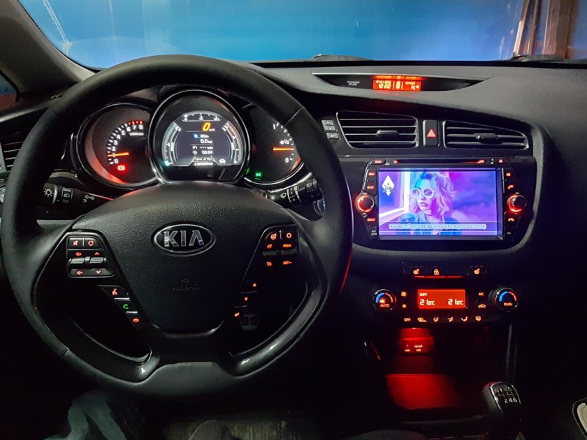 Панель на Киа СИД 2016