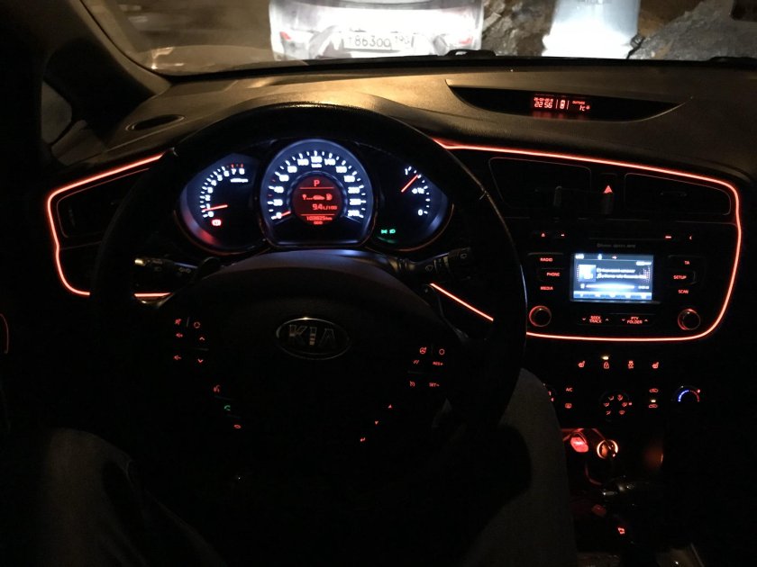 Подсветка салона Kia Ceed JD