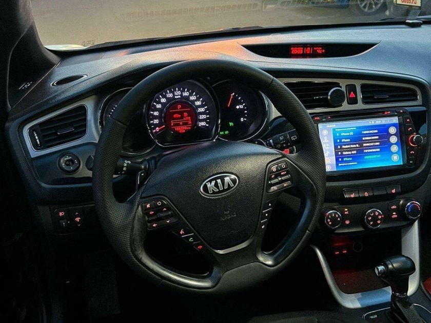 Kia ceed 2017 салон