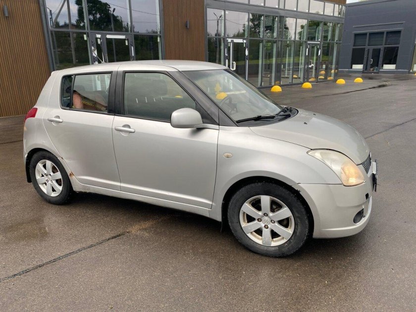 Сузуки свифт 2008 серебристый