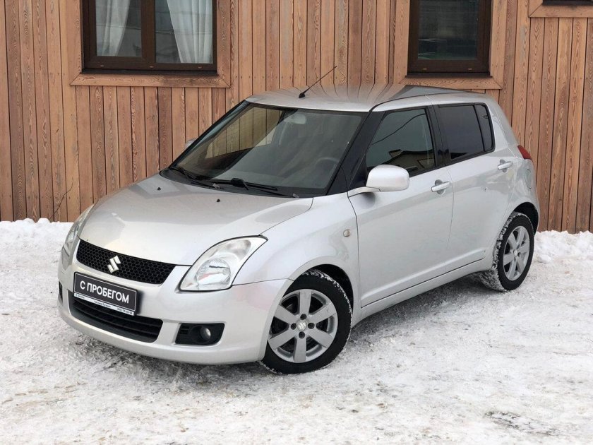 Сузуки Свифт 2008 серебристый