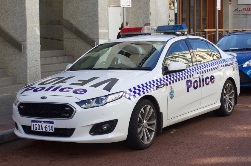 Ford Falcon 2015 полицейский
