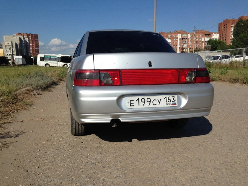 Тонированные клюшки ВАЗ 2110