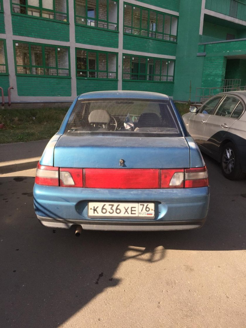ВАЗ 2110 сзади