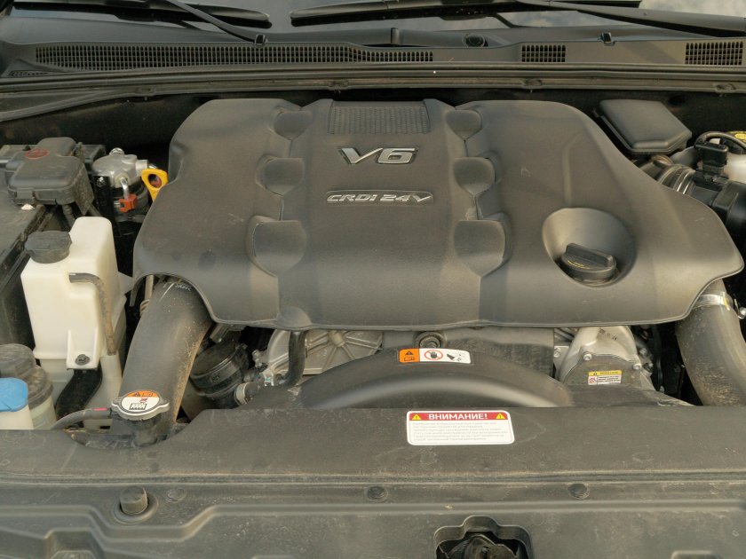 Kia Mohave 2017 двигатель