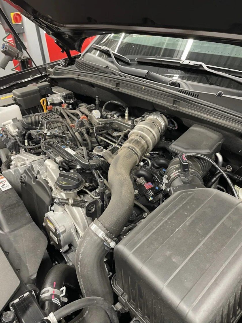 Масло в Киа Мохаве 3.0 дизель