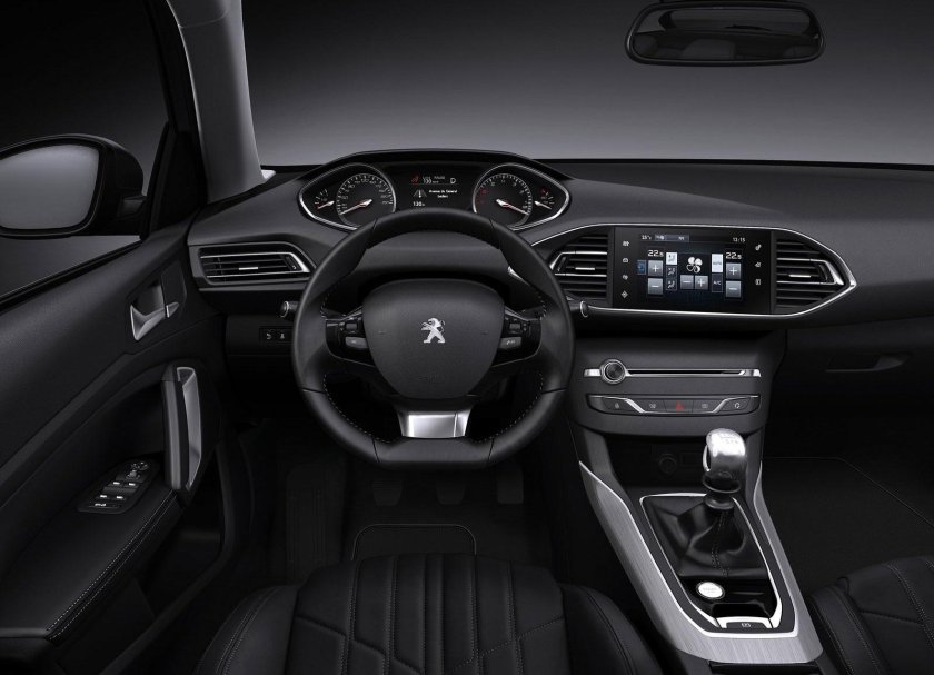 Новый пежо 308 салон