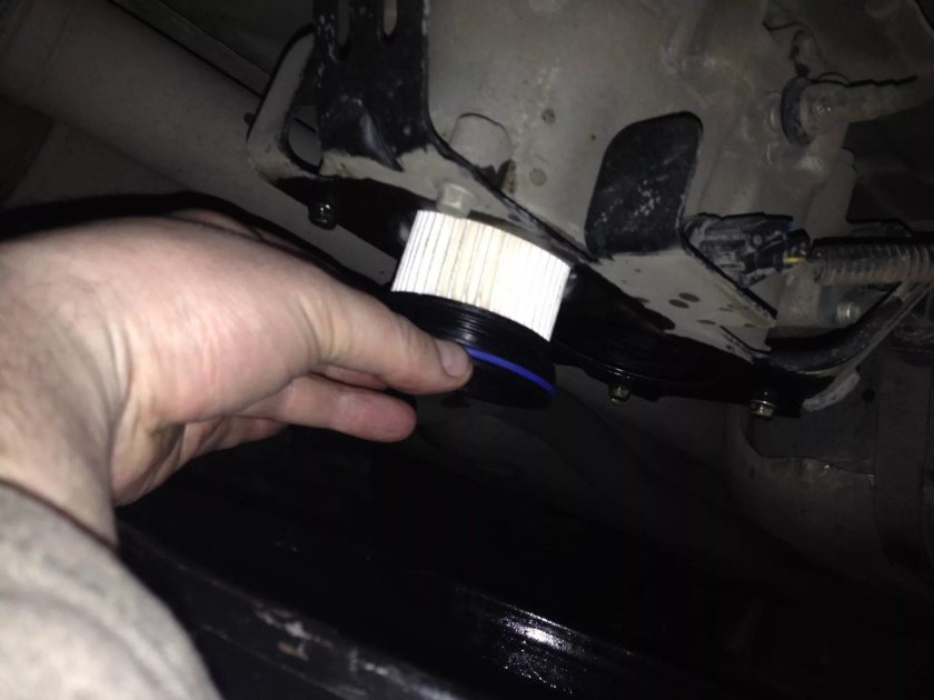 Замена масляного фильтра