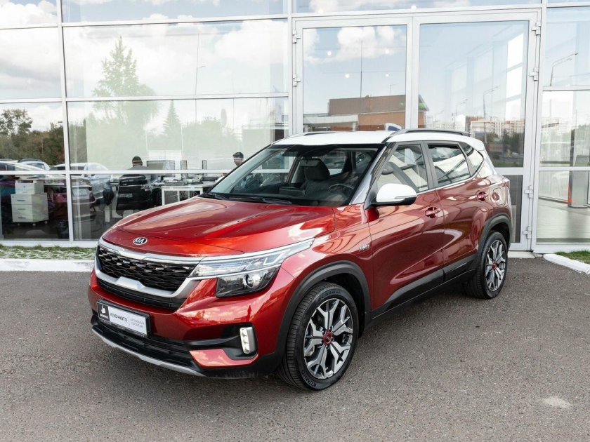 Киа селтос красная