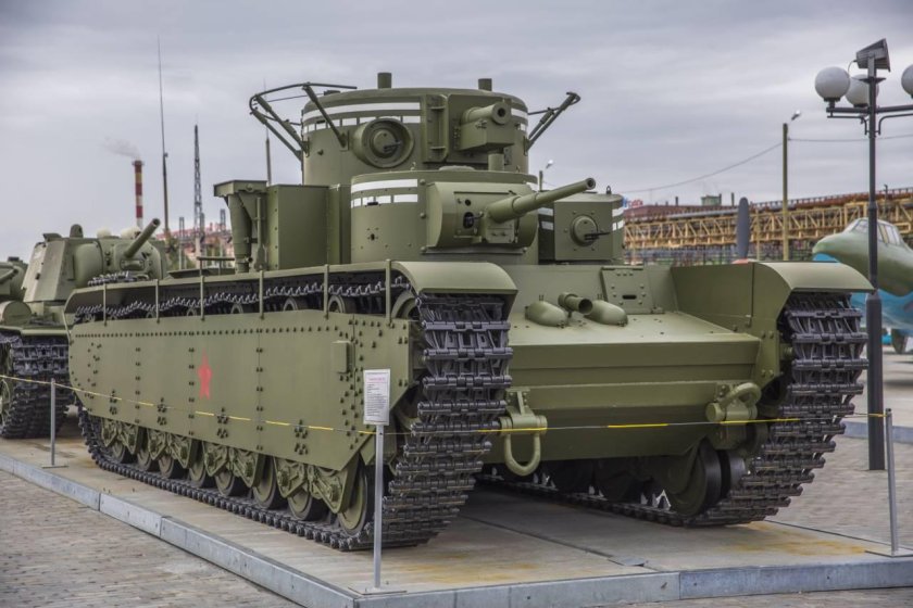 Советский танк т 35