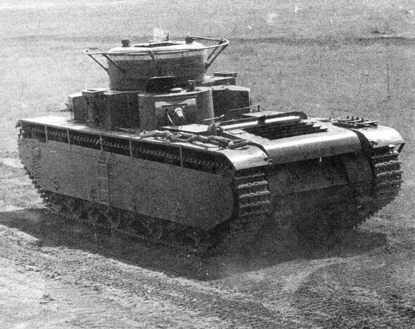 Пятибашенный танк т-35