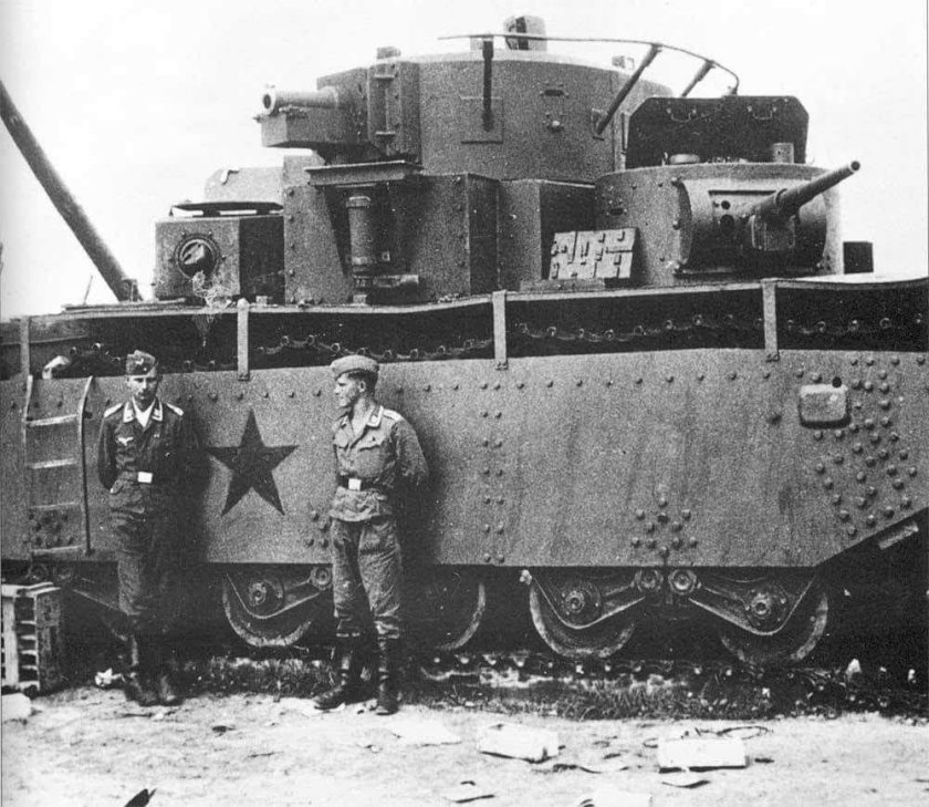 Советский танк т 35
