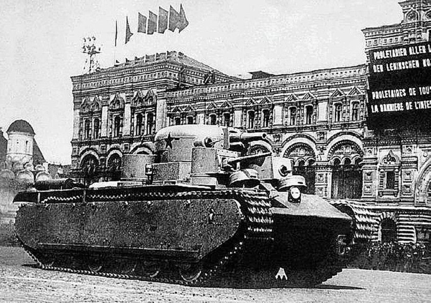 Т-35 танк СССР