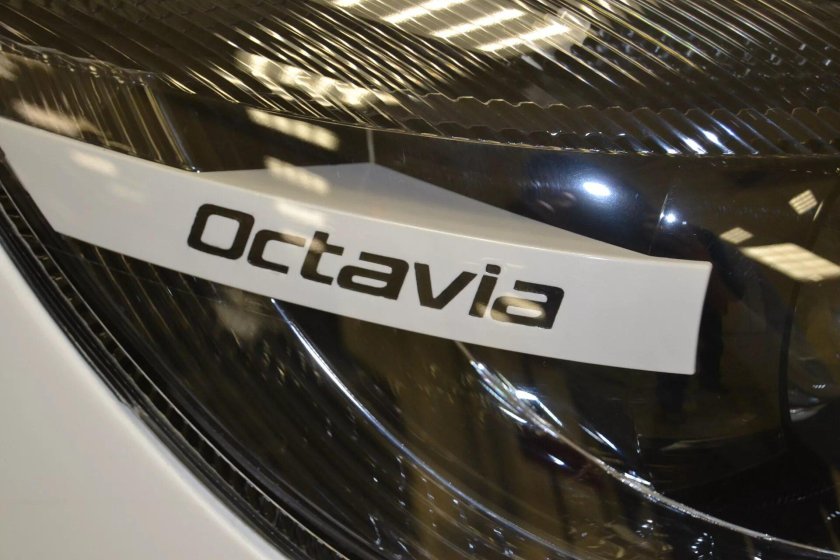 Наклейка Skoda Octavia a7