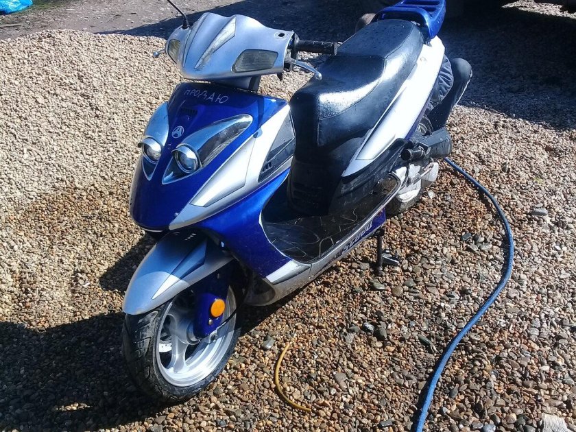 150 кубов скутер