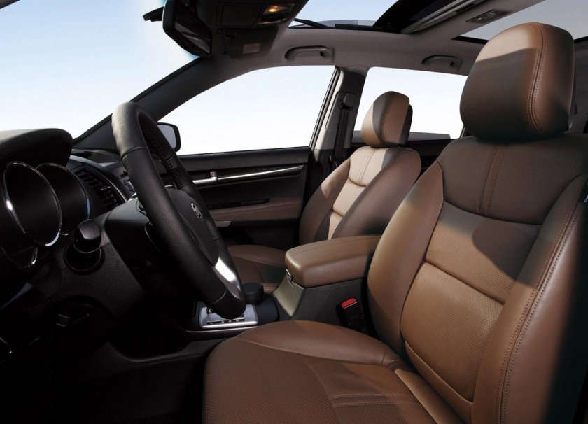 Kia Sorento Panoramic 3.5l салон