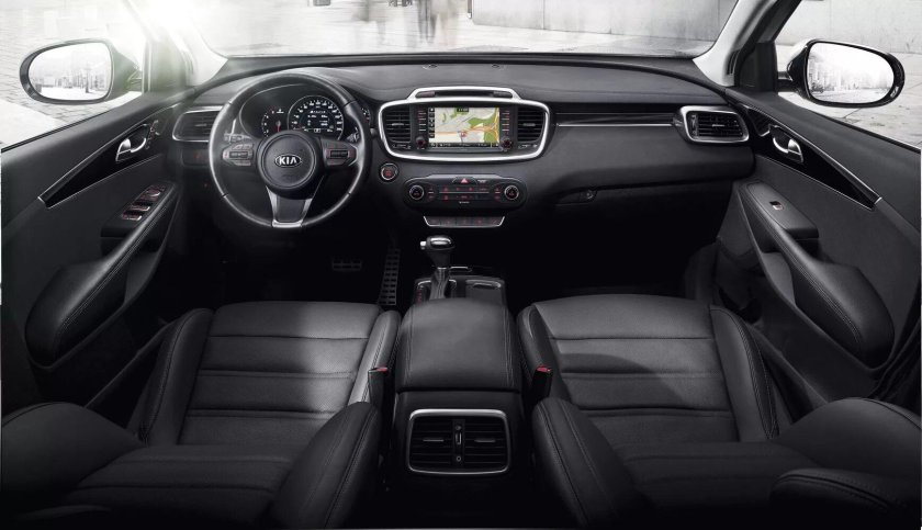 Киа Соренто Прайм 2019 салон