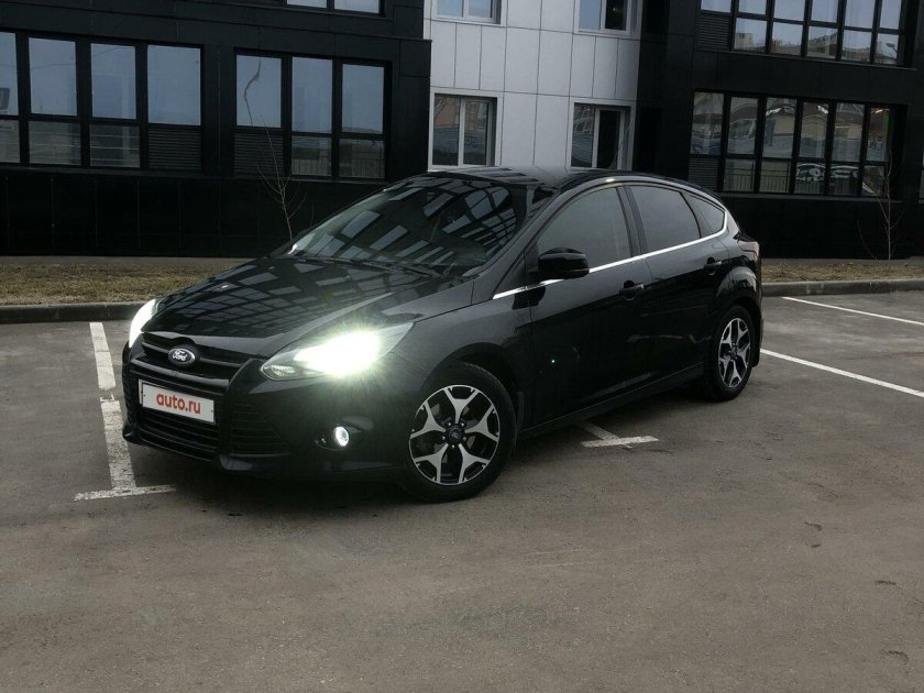 Форд фокус 3 Титаниум черный