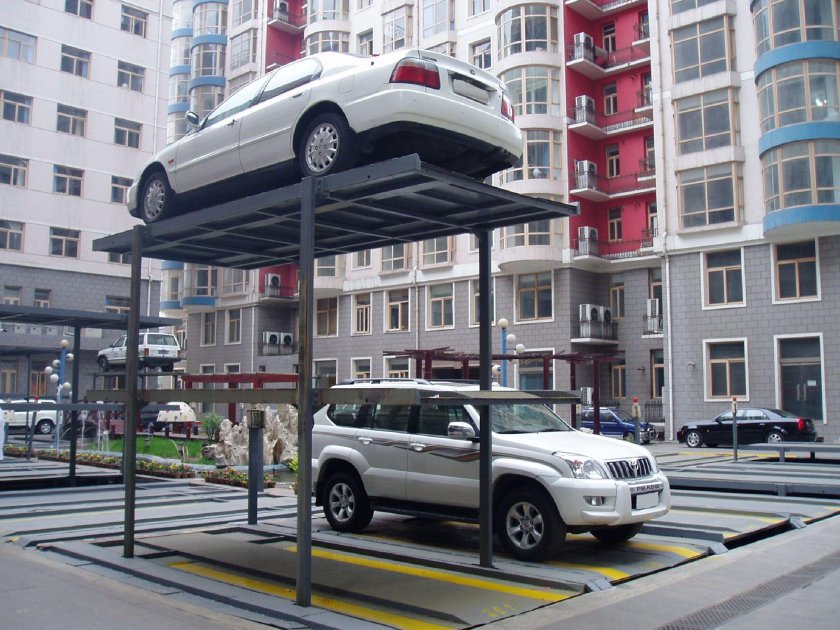 Клаус подъемники парковочные