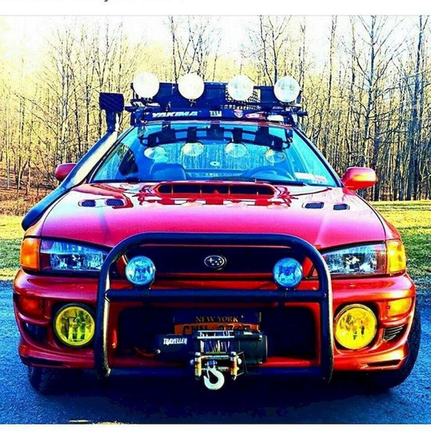 Subaru Impreza с кенгурятником