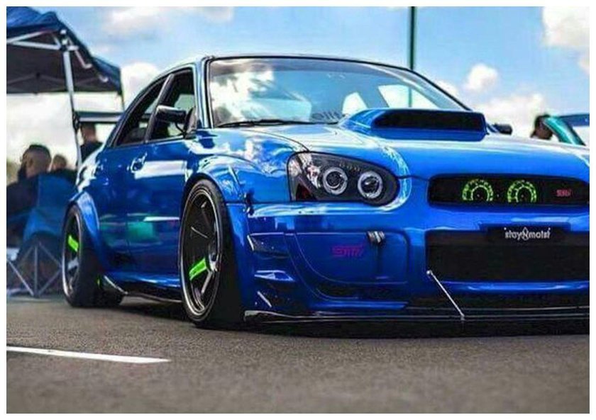 Тюнингованные машины Субару