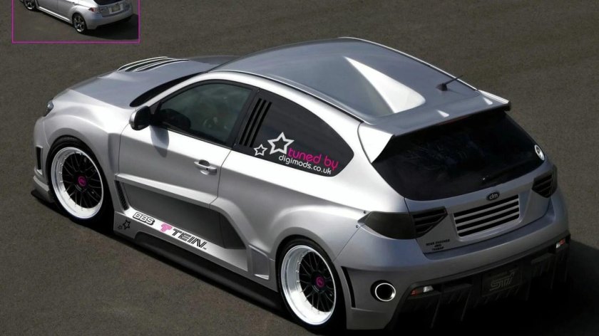 Субару Трибека тюнинг