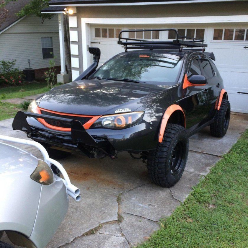 Subaru Outback оффроуд