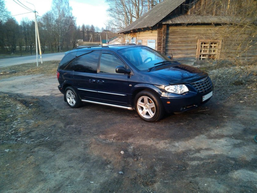 Додж Гранд Караван на дисках р17