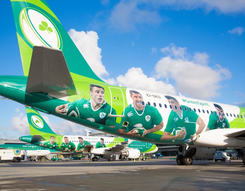 Самолёт aer Lingus