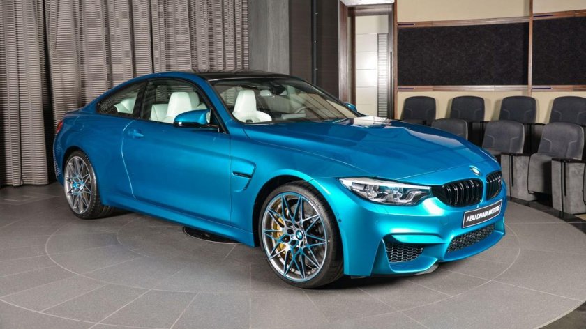 Bmw m4 atlantis blue