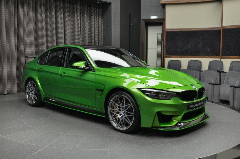 Bmw m3 green