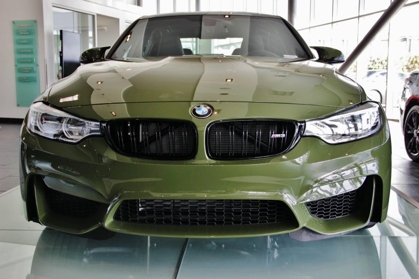 BMW m4 f82 Urban Green