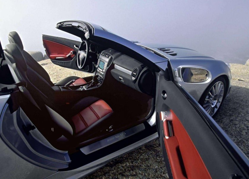 SLK r171 салон