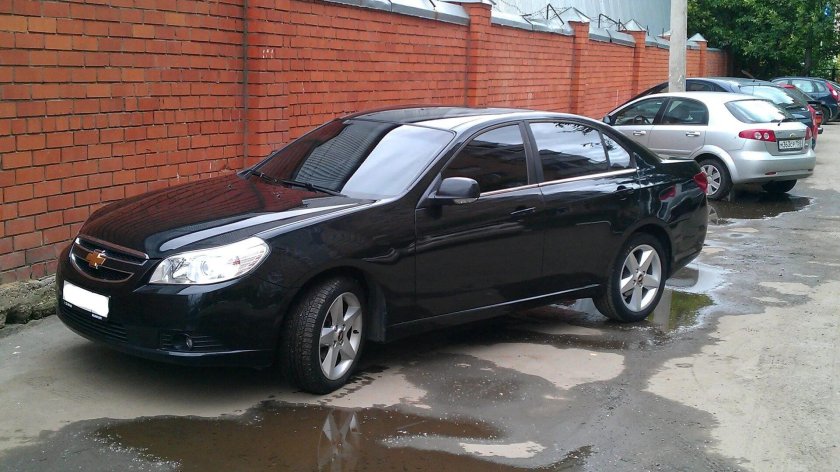 Chevrolet Epica, 2011 тонированная