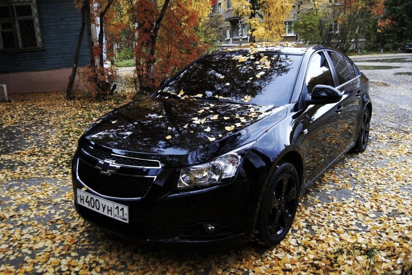 Chevrolet Cruze 2012 черный