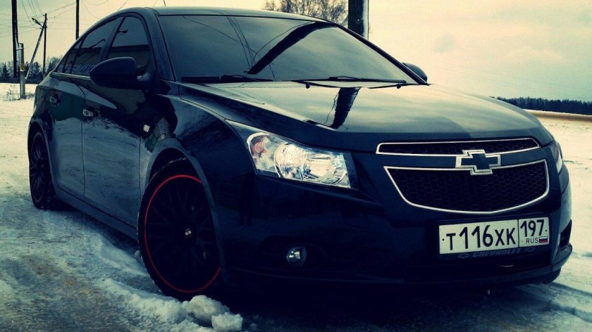 Chevrolet Cruze черный