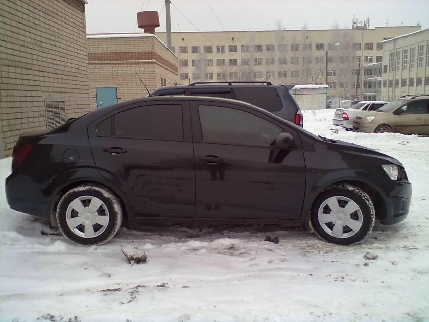 Шевроле Авео т300 тонированная