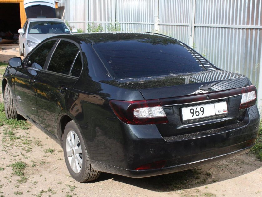 Тонировка задних фар Шевроле Эпика