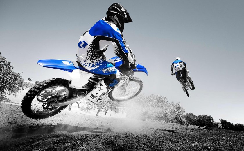 Кроссовый мотоцикл Yamaha yz450f